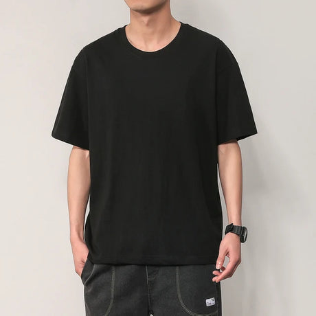 https://ae01.alicdn.com/kf/Saf3679fc47a5407e9e3dd4a0177aee3e4/New-short-sleeve-t-shirt-men-s-summer-trend-couple-outfit-solid-color-base-solid-color.jpg_640x640.jpg