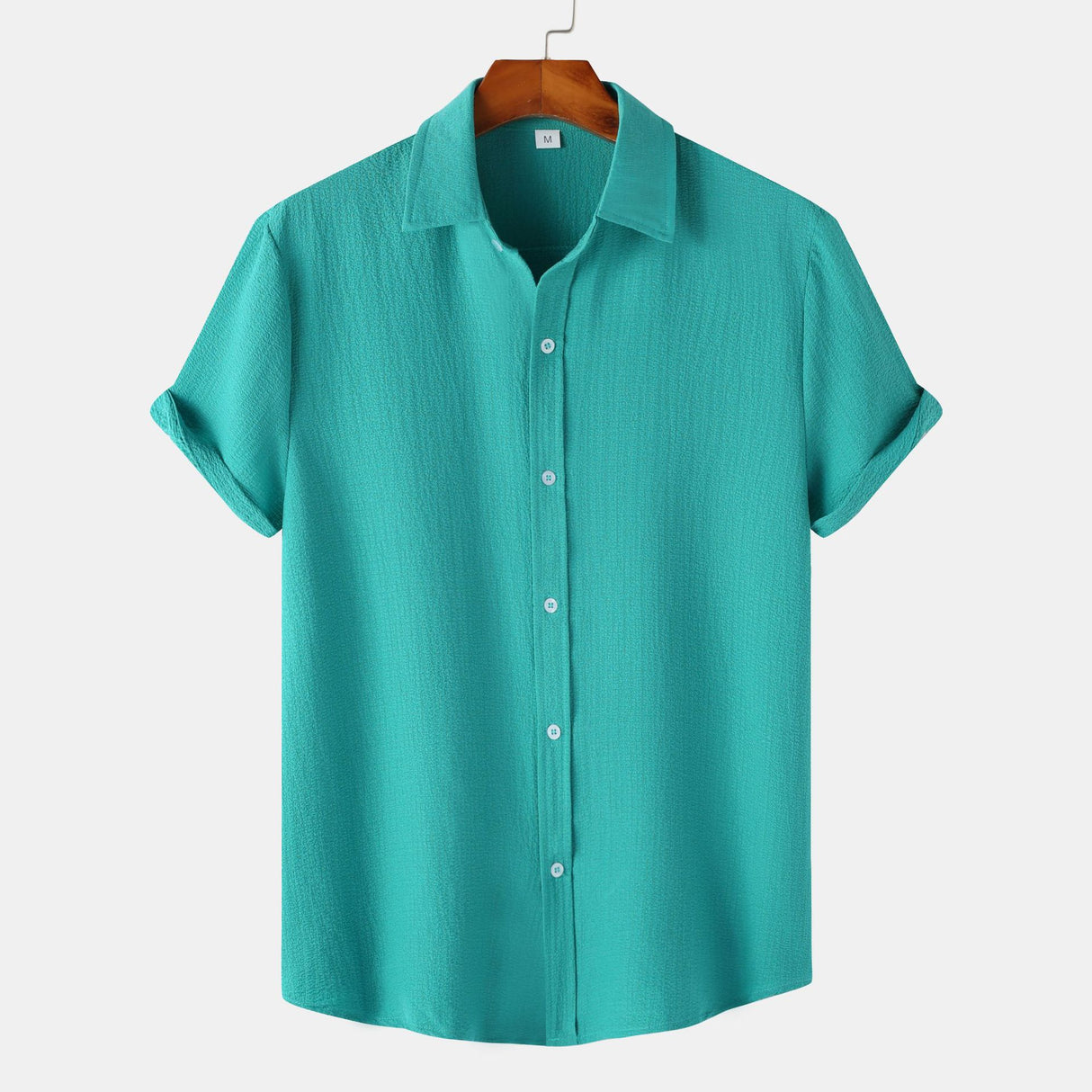ROUT: Camisa Casual de Algodón Texturizado para Hombre
