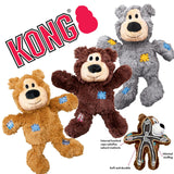 Peluche Kong oso con cuerda resistente