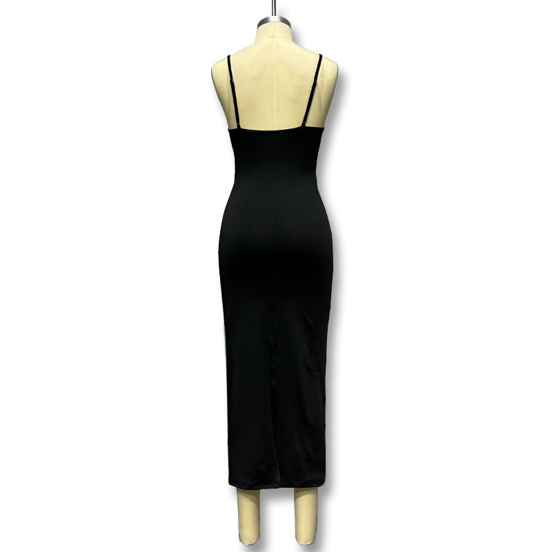 Zora: Vestido midi con aberturas