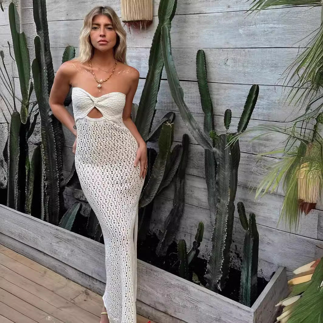 Enya: Vestido elegante y strapless