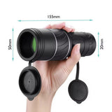 Monocular táctico 40x60 con visión nocturna