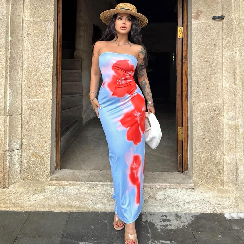 Dalia: Vestido con estampado floral