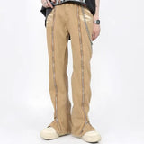 Vaqueros clásicos de hip hop lavados