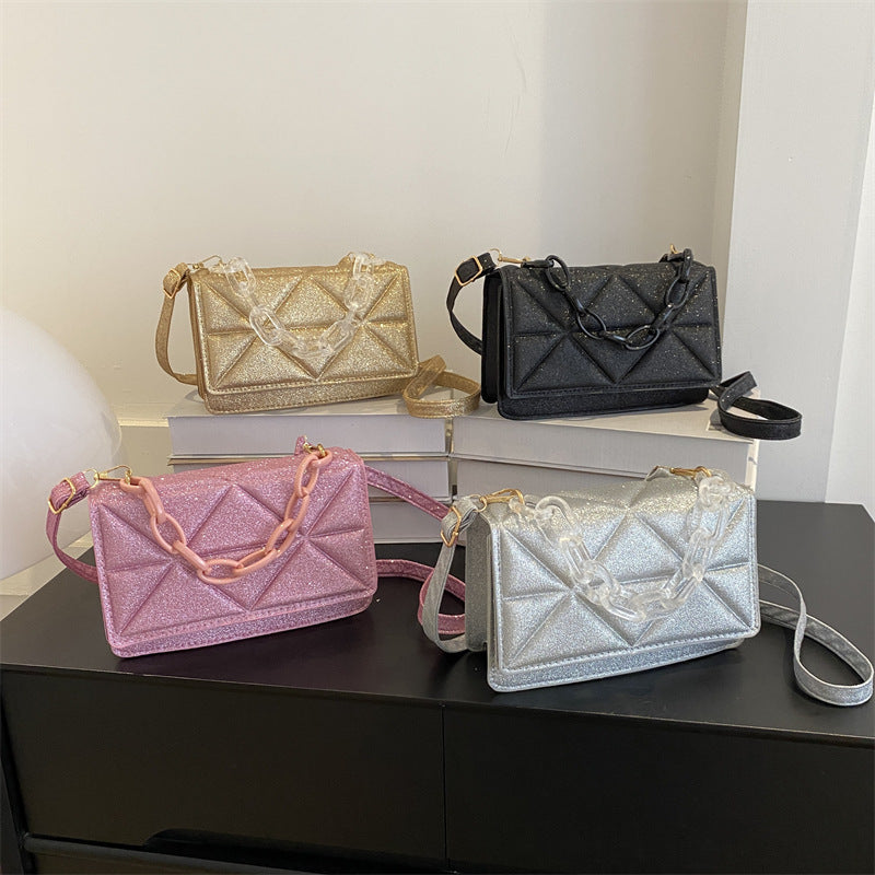 VARA: Bolso de Hombro Cruzado Acolchado de Lujo