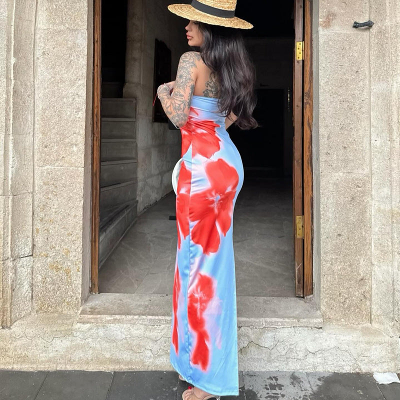 Dalia: Vestido con estampado floral