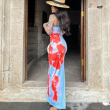 Dalia: Vestido con estampado floral