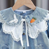 Chamarra de mezclilla Angelica para bebé