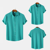 ROUT: Camisa Casual de Algodón Texturizado para Hombre