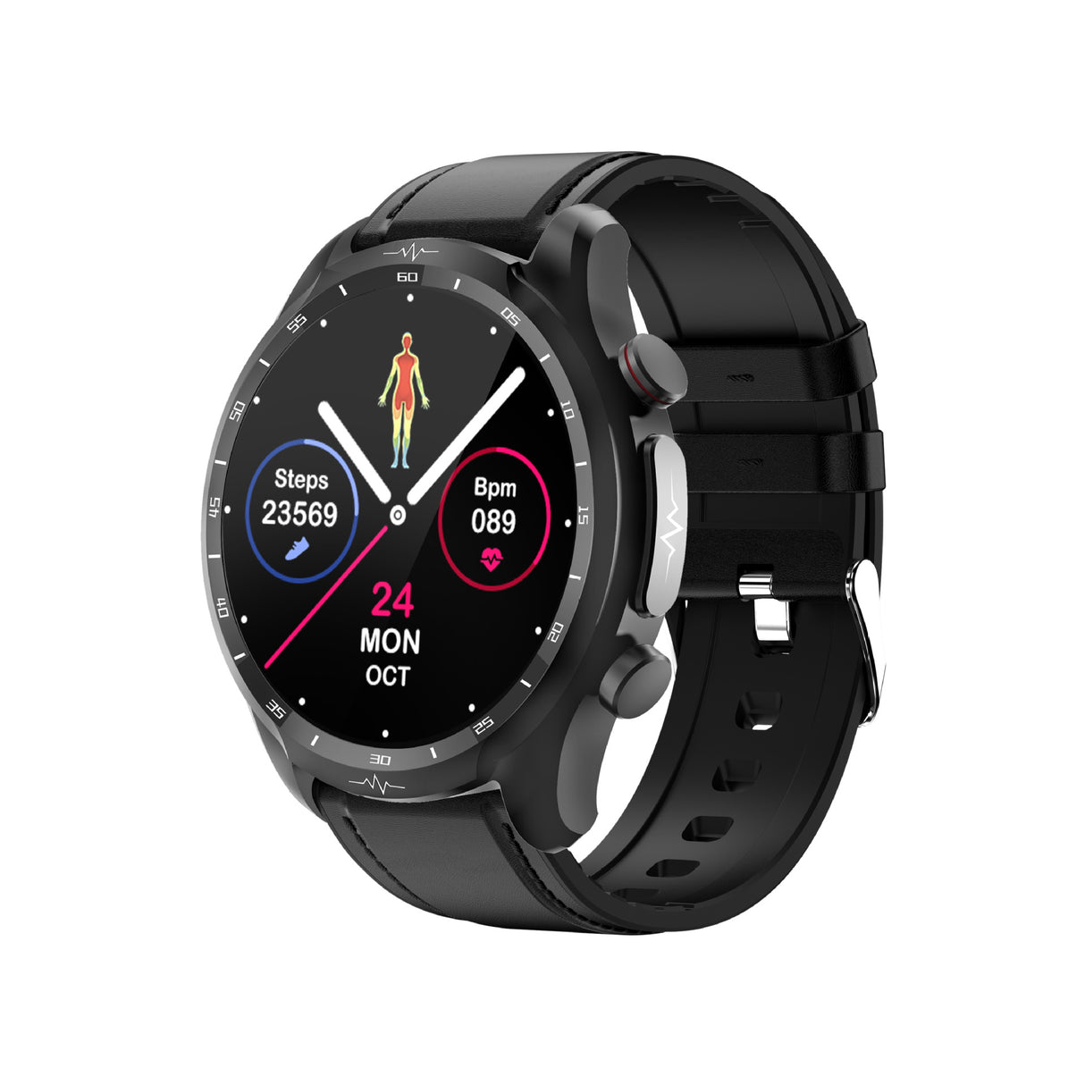 Smartwatch iDoctor V10 Pro – Monitor de Salud con ECG, Glucosa, Termómetro y Presión Arterial IP68