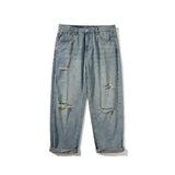 Vaqueros rotos para hombre ligeros de verano finos