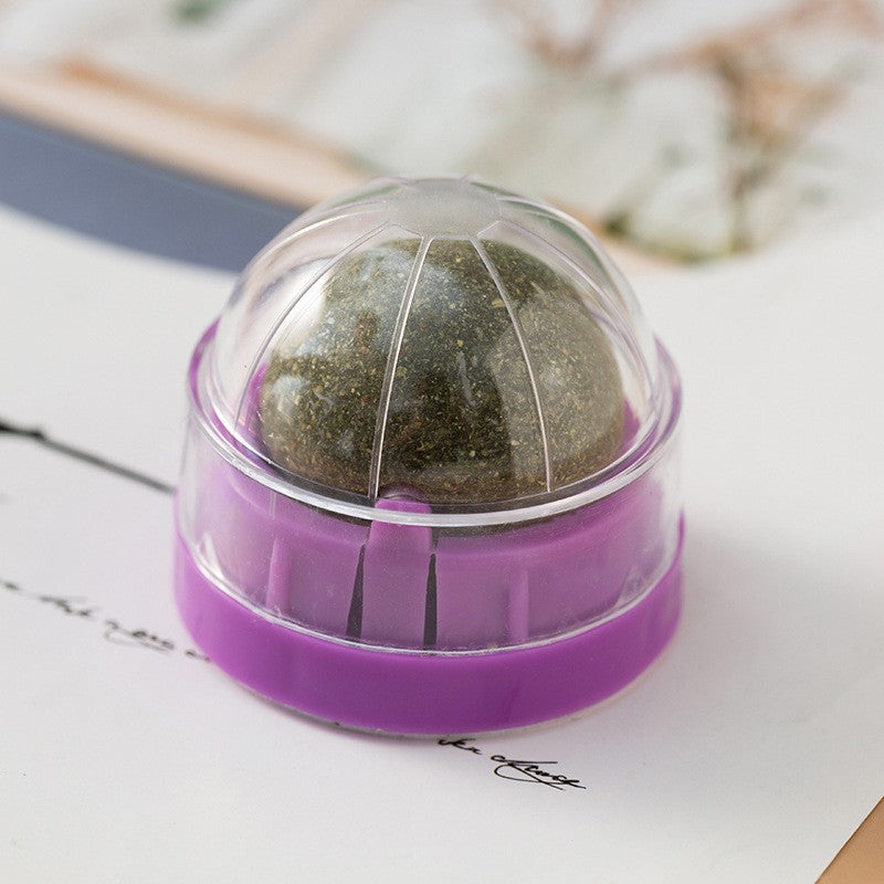 Bola de hierba gatera para gatos