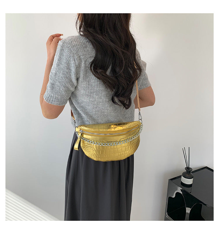 Bolsa de Hombro Simple y Estilizada