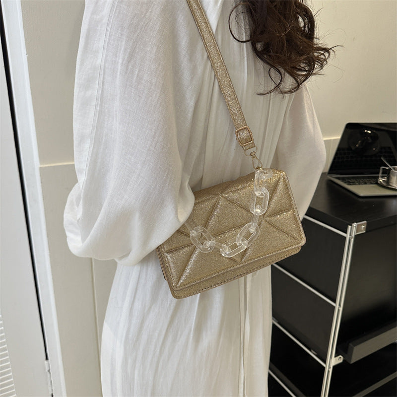 VARA: Bolso de Hombro Cruzado Acolchado de Lujo