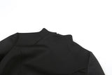 Ónix: Vestido elegante de manga larga