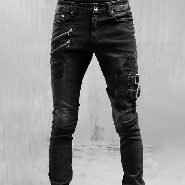 https://ae01.alicdn.com/kf/Sa7cef1d98b0a494095c7c93b083cf0148/Ripped-Punk-Gothic-Zipper-Denim-Pants-Hip-Hop-Tapered-Leg-Slim-Fit-Jeans-Men-Distressed-Moto.jpg