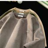Dina: Playera de Gamuza & Corte Holgado