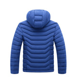 Viento: Chamarra informal con capucha para hombre