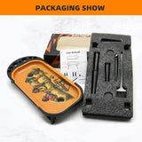 Bandeja metálica con cargador para enrollar conos pre-roll