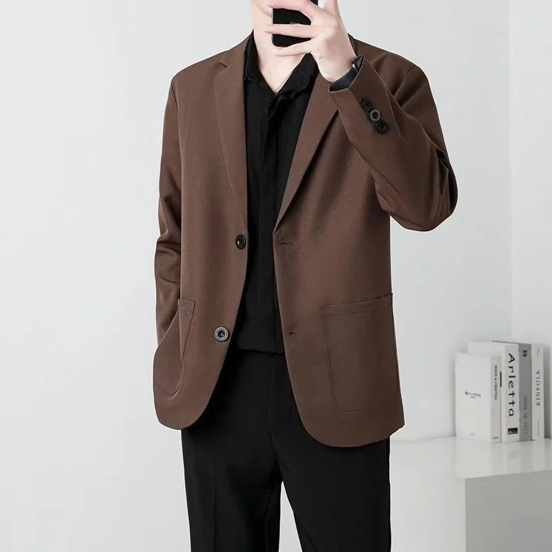 https://ae01.alicdn.com/kf/S514a9679651d4914a735e50314273a6dM/Spring-Brown-Black-Blazer-Men-Slim-Fit-Fashion-Social-Mens-Dress-Jacket-Business-Formal-Jacket-Men.jpg