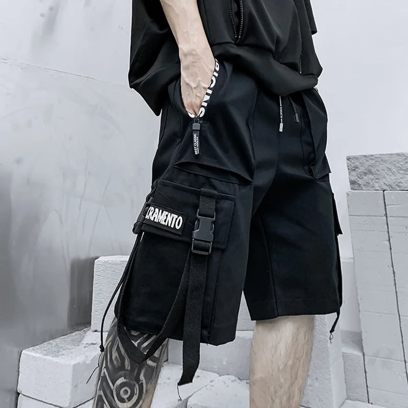 https://ae01.alicdn.com/kf/S9b76528702364039987112a94933d91cw/Summer-Shorts-Cargo-Pants-Men-Joggers-Black-Stylish-Pocket-Ribbons-Japanese-Fashion-Streetwear-Hip-Hop-Shorts.jpg