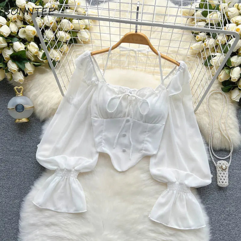 https://ae01.alicdn.com/kf/S70dd4527f9274401864ec0fde1226d523/White-Blouses-Women-Aesthetic-Solid-All-match-Vintage-Casual-Ladies-Tops-Slim-Schoolgirls-Spring-Bandage-Lantern.jpg