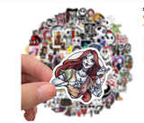 Pack de Stickers Tim Burton Diseño 2