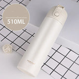 Taza Térmica Portátil para Hombres y Mujeres con Tapa de Rebote para Negocios