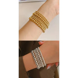 Set de 7 Pulseras de Diseño Avanzado y Lujo Ligero para Minorías