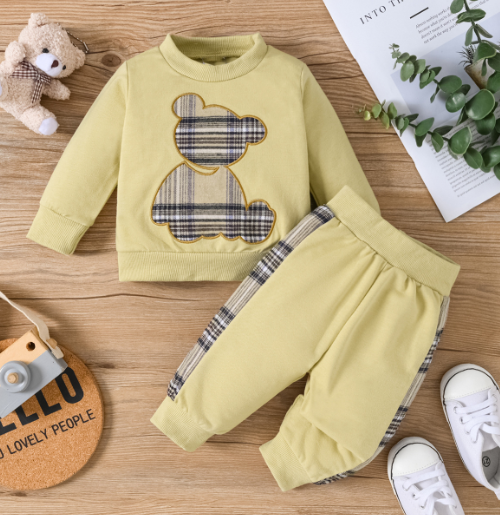 Conjunto de abrazo de oso