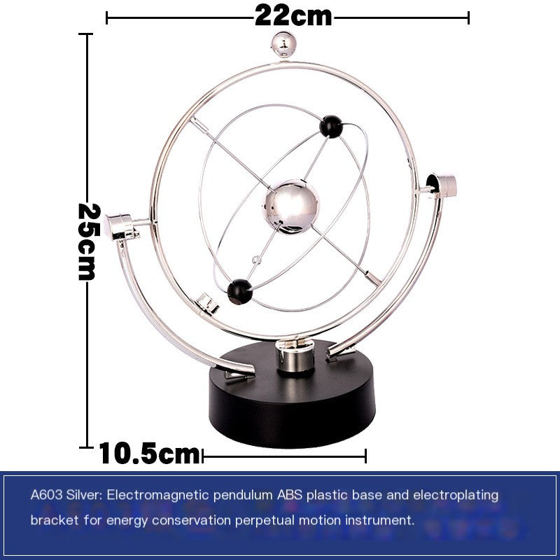 Balanza Newton creativa, medidor de movimiento perpetuo, levitación magnética, descompresión, física, juguete de escritorio, adorno, regalo.