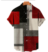 VEXOR: Camisa Short-Sleeved 3D Print