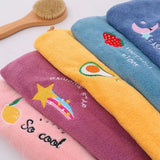 Toalla tipo turbante para cabello de secado rápido