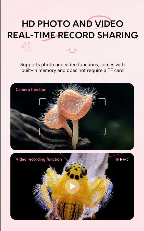 Microscopio de Juguete para Niños – Set de Experimentos Científicos Educativos