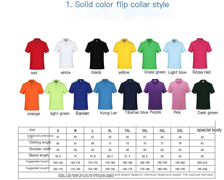 Camisa polo de algodón de verano nueva camiseta de manga corta con cuello polo informal de negocios de alta gama