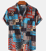 Camiseta informal balinesa para hombre