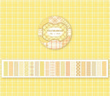 Cinta Decorativa de Cuadros para Agendas y Manualidades