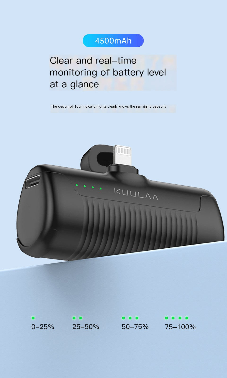 Cargador portátil mini Trendy®