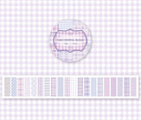 Cinta Decorativa de Cuadros para Agendas y Manualidades