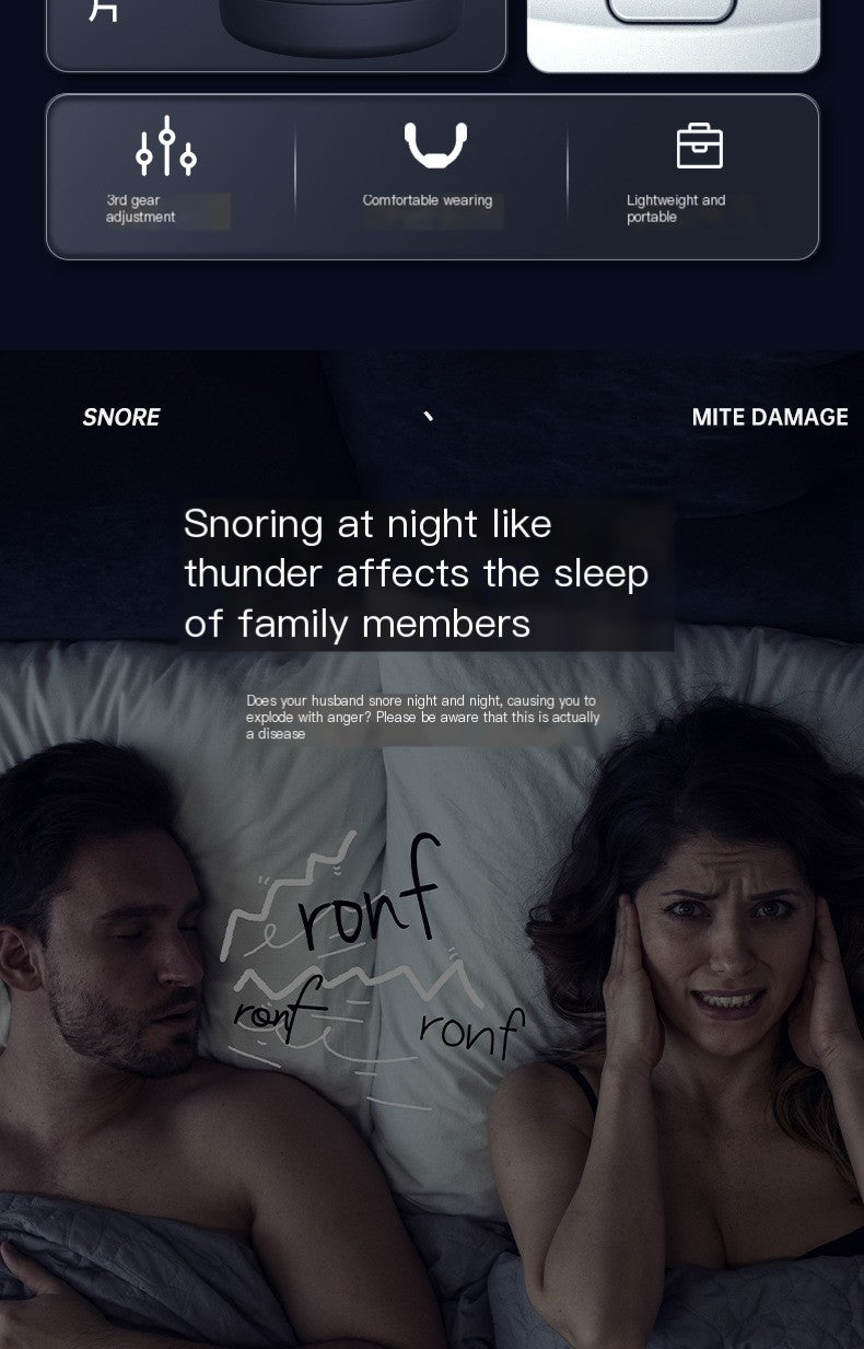 Dispositivo antirronquidos inteligente Honex