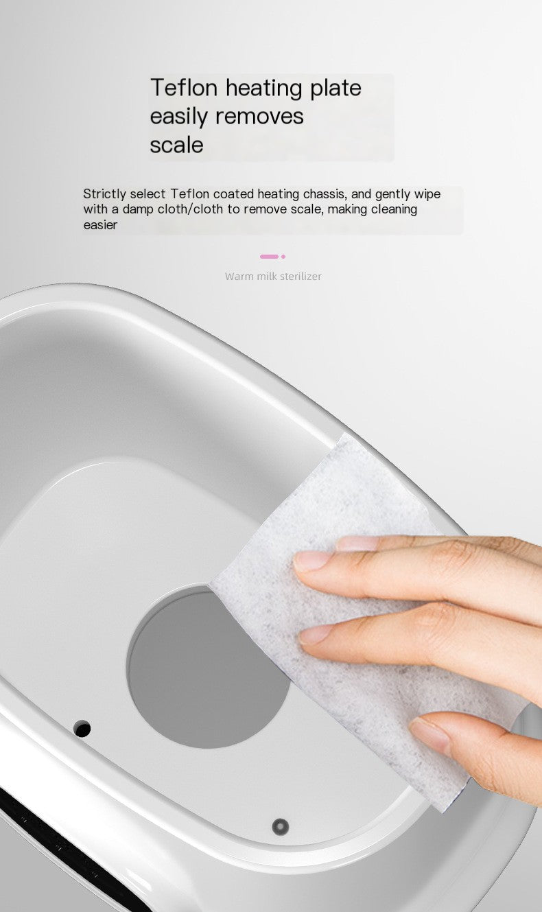 Biberón con termostato automático