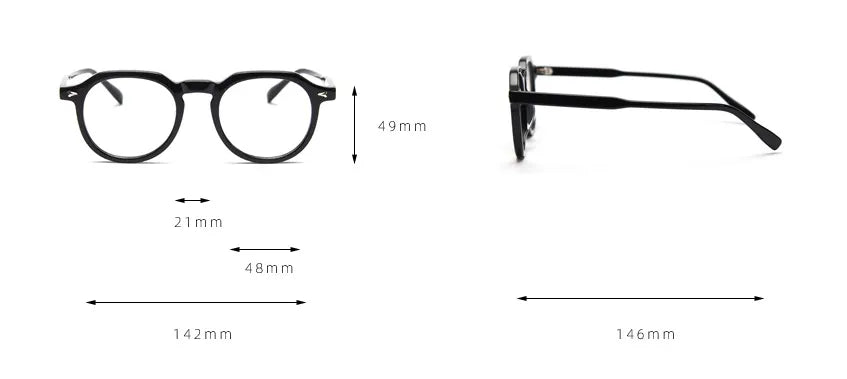 Lentes para el diario transparentes