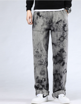 Pantalones de skate holgados y elegantes de talla grande para hombre