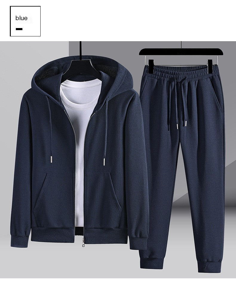 Set Cómodo Tejido Estilo Waffle