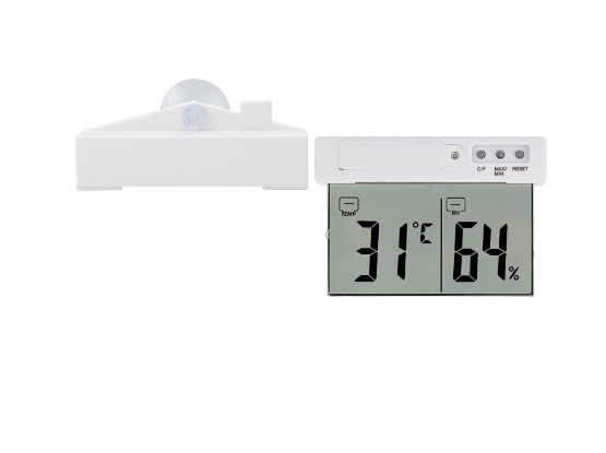 Estación meteorológica con ventosa