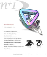 Timbre de Cobre Puro para Bicicleta N+1 B733 con Base Triangular CNC