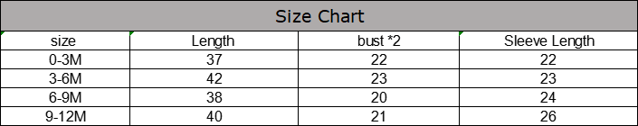 Vestido de una pieza para bebé niña