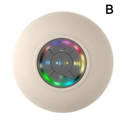 Altavoz Bluetooth LED Impermeable para Ducha