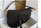VANDANA: Bolso Saddle de Piel Premium