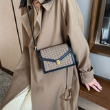 Zaviera: Bolso Bandolera Retro con Textura